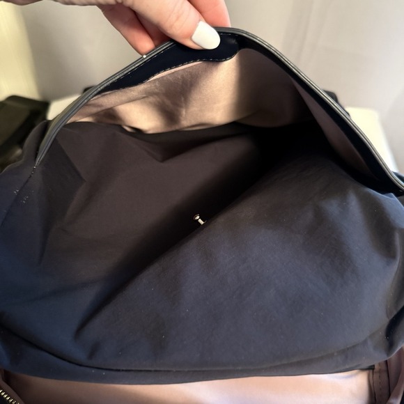 Samara The Ocean Backpack Navy Blue Nylon Unisex Laptop Work Travel Bag EUC - Picture 8 of 15